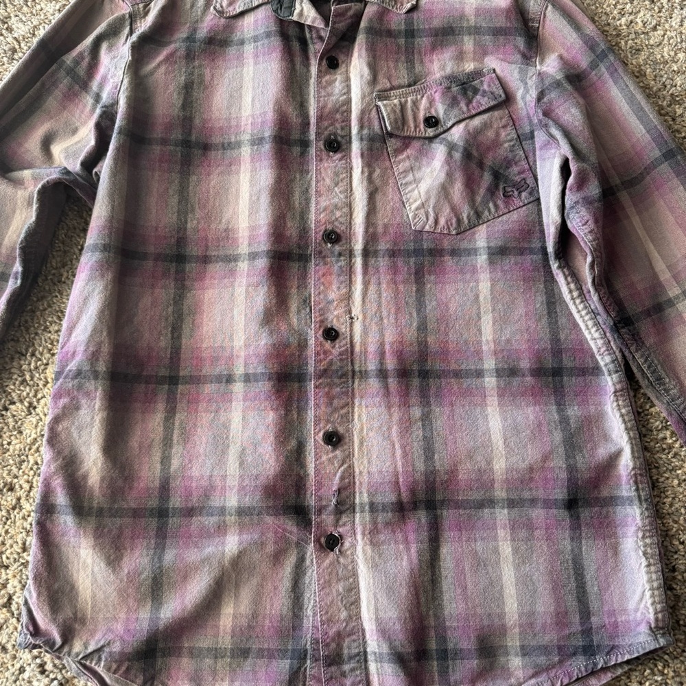 Fox Racing Button Down Shirt - Picture 2 of 8